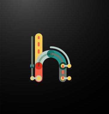 Karikatür doğrusal kutsal kişilerin resmi mektuplar