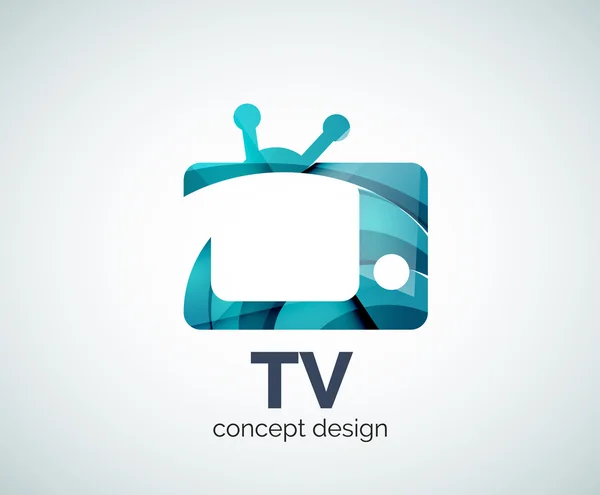 TV logo mall — Stock vektor
