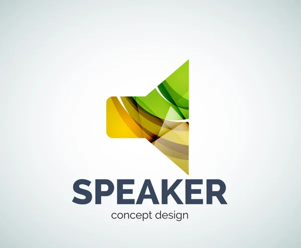 Speaker logo business branding icon