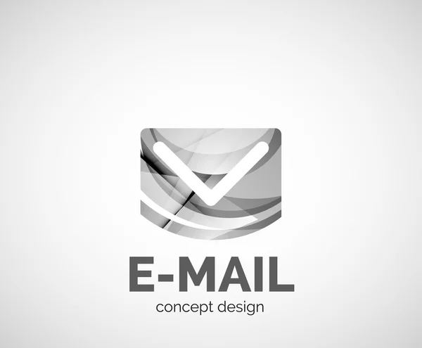 Icono marca de correo electrónico logo empresarial — Vector de stock