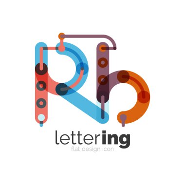 Mektup logo iş simge