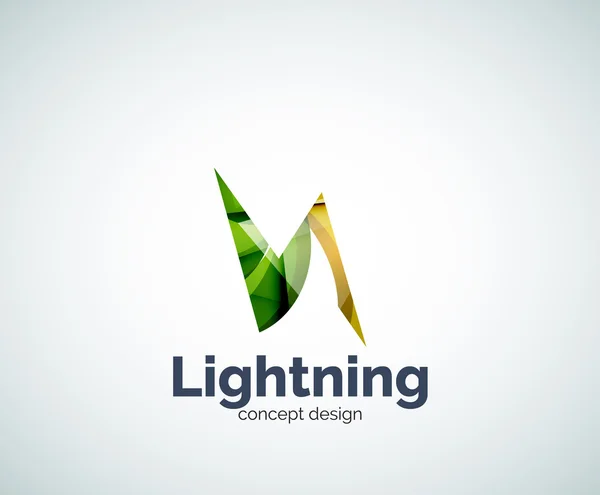 Plantilla de logotipo Lightning — Archivo Imágenes Vectoriales