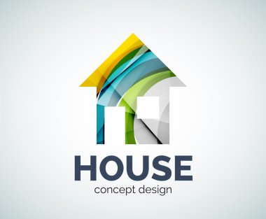Ev Emlak logo şablonu
