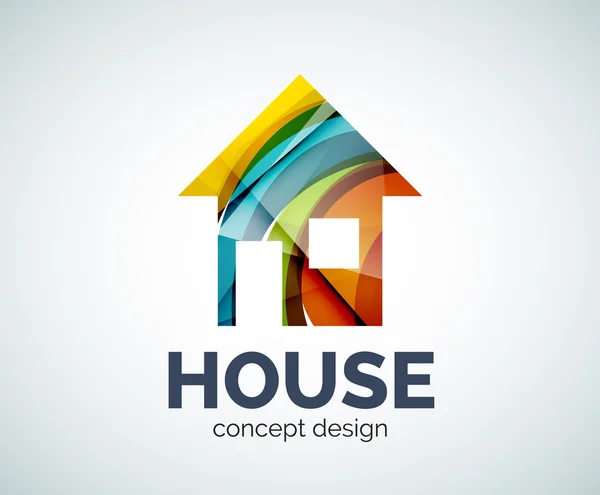 Home modelo de logotipo imobiliário — Vetor de Stock