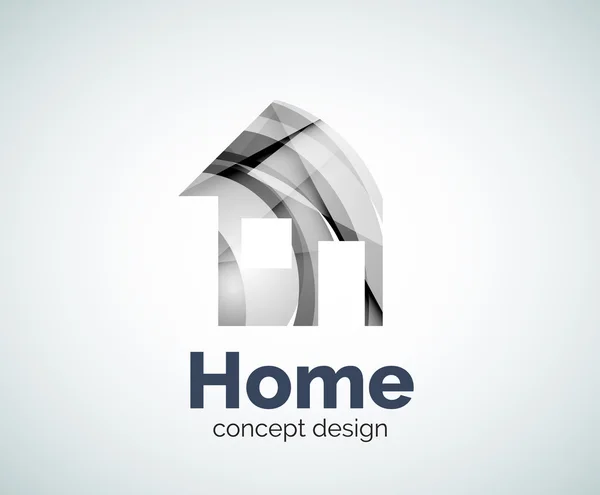 Home modelo de logotipo imobiliário —  Vetores de Stock