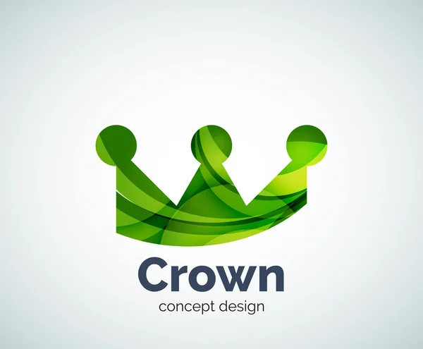 Kroon Logo sjabloon — Stockvector
