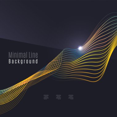 Koyu arka plan desen duman