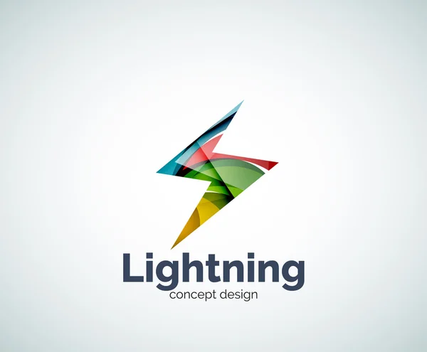 Plantilla de logotipo Lightning — Archivo Imágenes Vectoriales