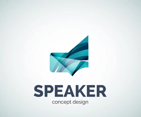 Speaker logo business branding icon