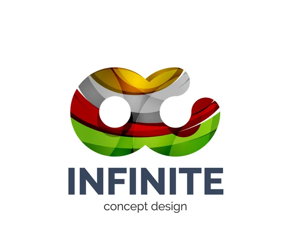 Infinite logo business branding icon