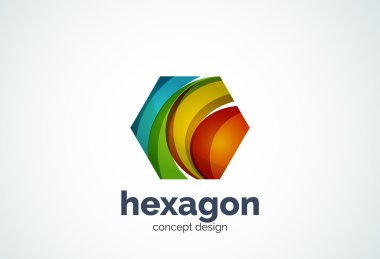 Altıgen logo şablonu, hücre kavramı