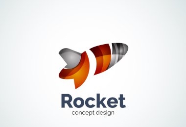 roket logo şablonu
