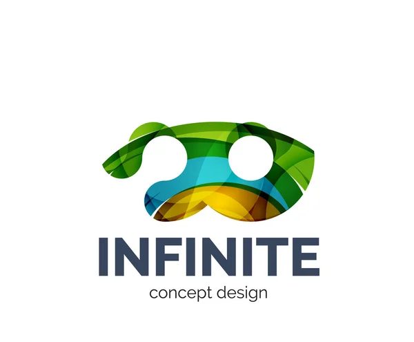 Infinite logo business branding icon — Stock Vector