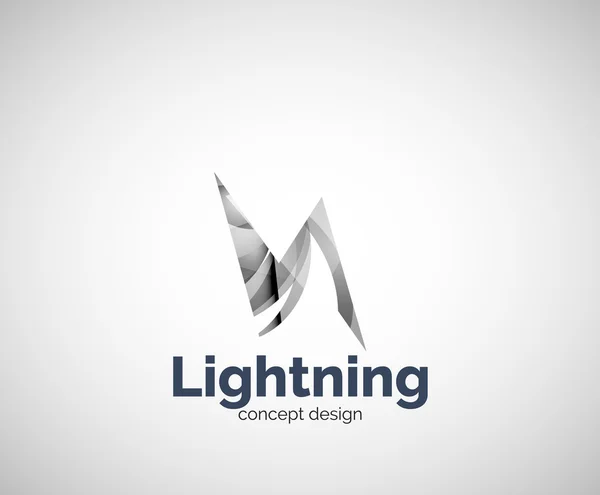 Plantilla de logotipo Lightning — Archivo Imágenes Vectoriales