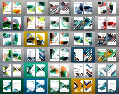 Broşür Mega kümesini kapsayan