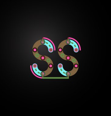 Doğrusal iş logo mektubu