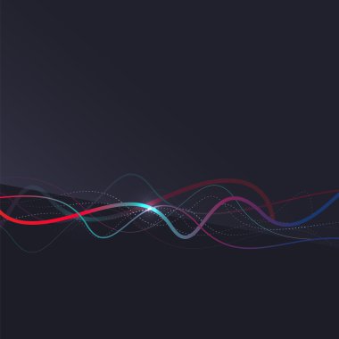 Koyu arka plan desen duman