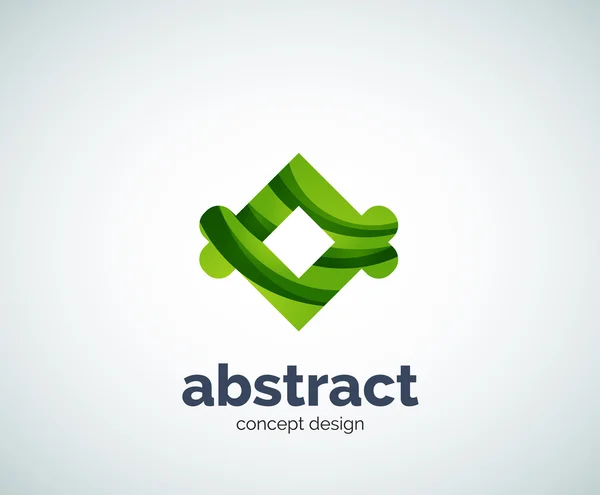 Шаблон логотипа векторной абстракции — стоковый вектор