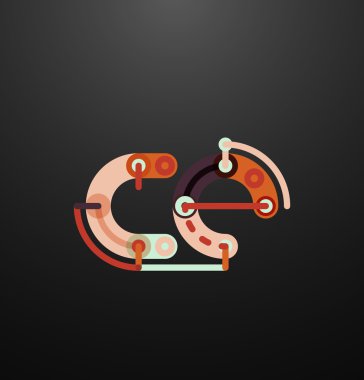 İlk harf logo marka şirket