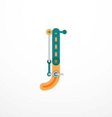 Özet satırı tasarım mektup logo