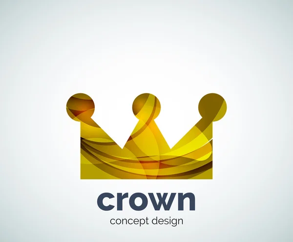 Crown logo template — Stock Vector