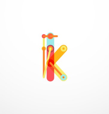 Özet satırı tasarım mektup logo