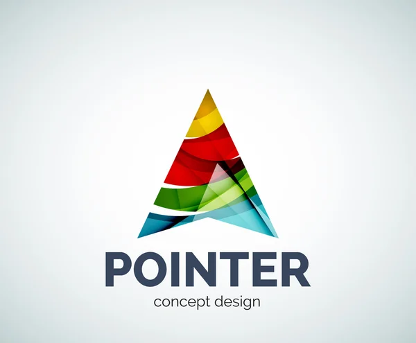 Arrow pointer logo business branding icon