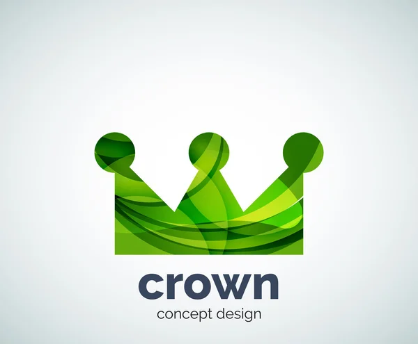 Plantilla Logo Corona — Vector de stock