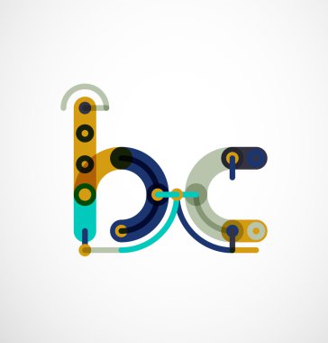 Doğrusal ilk harf, logo kavramı