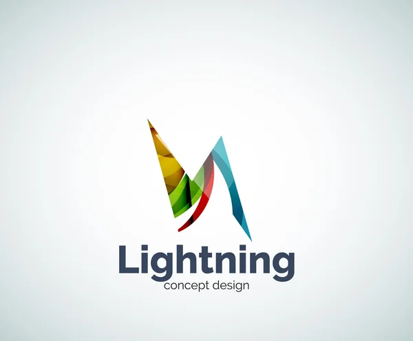 Plantilla de logotipo Lightning — Archivo Imágenes Vectoriales