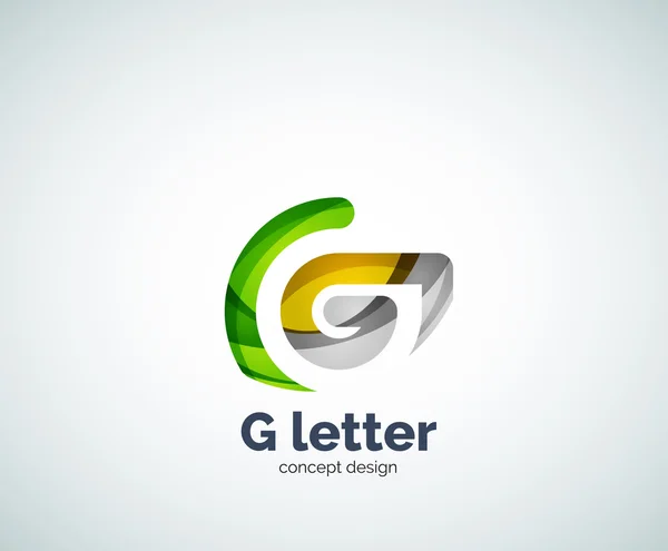 G ícone do logotipo da letra — Vetor de Stock