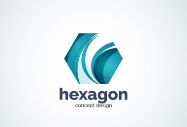 Altıgen logo şablonu, hücre kavramı