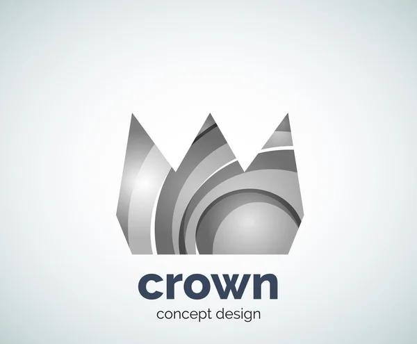 Plantilla Logo Corona — Vector de stock