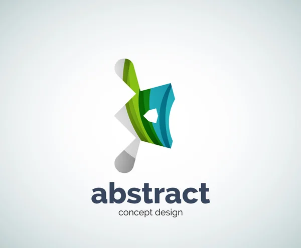 Modèle de logo vectoriel abstruse forme — Image vectorielle