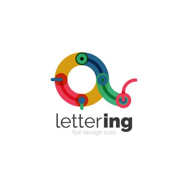 Mektup logo iş simge