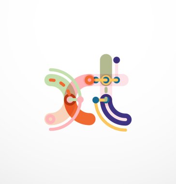 Geometrik tasarım harfler