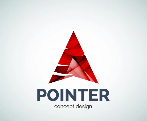 Arrow pointer logo business branding icon