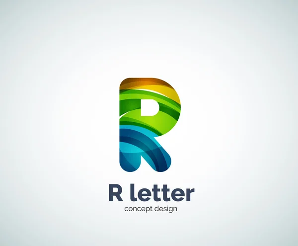 Letter R logo — Stock Vector