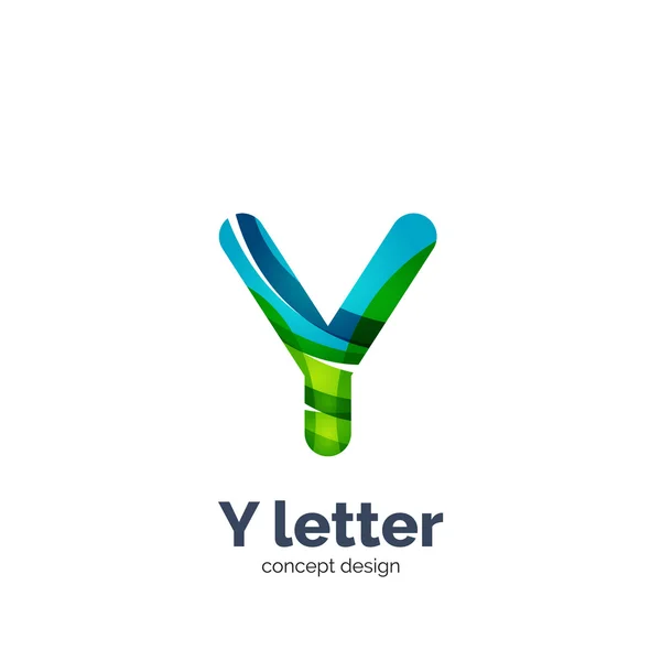 Lettera Y logo — Vettoriale Stock