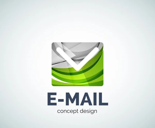 Icono marca de correo electrónico logo empresarial — Vector de stock