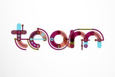 Özet satırı tasarım mektup logo