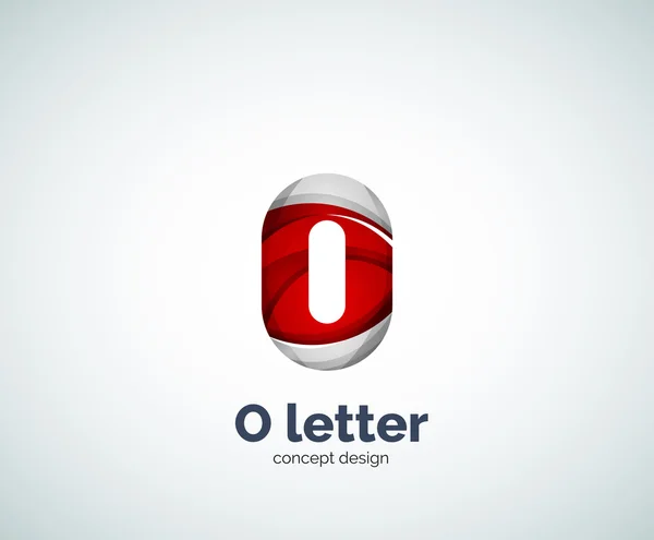 Γράμμα o λογότυπο — Διανυσματικό Αρχείο