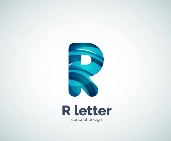 Letter R logo — Stock Vector