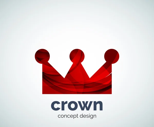 Crown logo template — Stock Vector