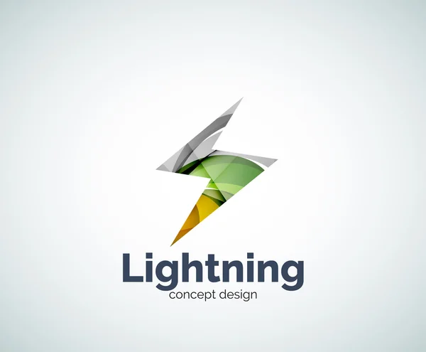 Plantilla de logotipo Lightning — Archivo Imágenes Vectoriales