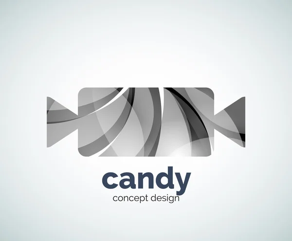 Szablon logo candy wektor — Wektor stockowy