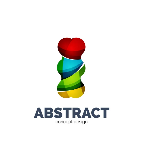 現代の抽象的な未来的なロゴ — ストックベクタ