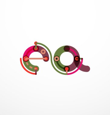 mektup logo vektör