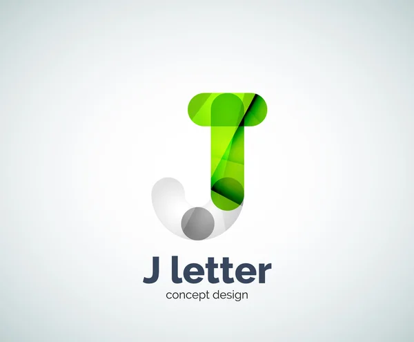 Logotipo letra J — Vetor de Stock