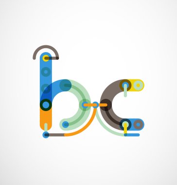 Karikatür doğrusal kutsal kişilerin resmi mektuplar